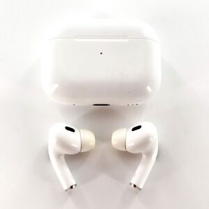 Apple AirPods Pro 2nd Generation Bluetooth Earbuds w/ Charging Case Tested Works